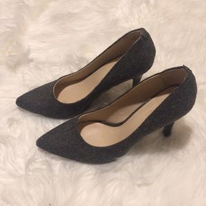 Nine West grey high heels